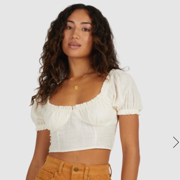 Billabong milkmaid top NWT - Picture 1 of 10